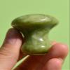 1Pc Green Quartz Stone Massager Facial Roller Beauty Massage Eye Neck Slimming Health Beauty Tools view 1
