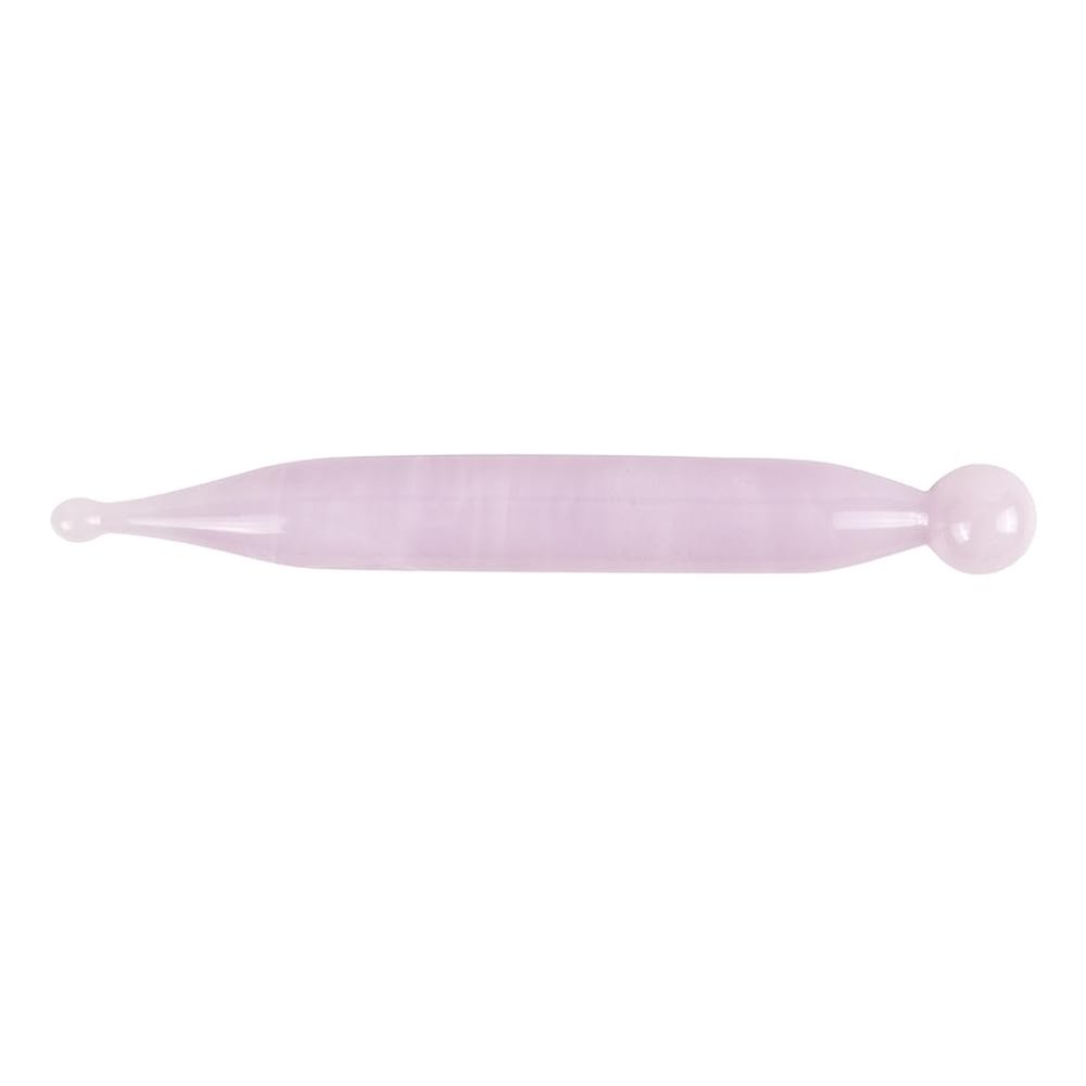 1pcs Jade Stick Stone Gua Sha Facial Massage Acupunctur Point Pen Guasha Beauty Tool (Color : Pink 01)