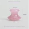 1PC Rose Quartz Face Massager Jade Facial Roller Beauty Massage Eye Neck Health Skin Care Guasha Spa Tool view 2