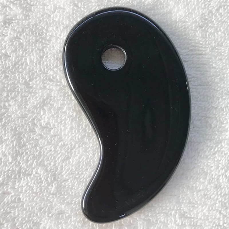 1pc Heart Shape SPA Massage Gua Sha Scraping Massage Scraper Face Massager Guasha Board Massager for Face (Color : C)