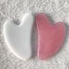 1pc Heart Shape SPA Massage Gua Sha Scraping Massage Scraper Face Massager Guasha Board Massager for Face (Color : C) view 3