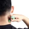 1Pcs Jade Acupuncture Point Massage Gua Sha Scraping Facial Massage Tool Foot Care Therapeutic Relief Tool view 4
