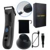 Body Grooming Electric Intimate Shaver For Men Intimate Hair Trimmer For Groin Area & Pubic Hair Waterproof Wet/Dry Electric Shaver For Men Pubic Hair Waterproof Cordless Rechargeable Body Groomer view 2