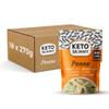 Keto Skinny Penne 270g - Made from Organic Konjac Flour - Keto Paleo Diet and Vegan Food - Zero Sugar, Shirataki, Less Carbohydrate & Low Calorie Food (Pack of 18, Penne) view 1