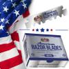American Razor Blades - Ultra Sharp Single Edge Razor Blades for Professional Barbers, Ideal for Precision Shaving and Beard Detailing, Durable 100-Pack view 2