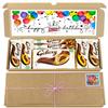Selection Box Chocolate Hamper | Letter Box Gift | Fullsize Galaxy Chocolate bars | Ideal Gifts For Women, Men, Kids (Happy Birthday, Full Size) view 2