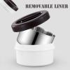 ZLJSHZS Women Insulated Food Container Vacuum Soup Thermos Bento for School, Office, Picnic, Travel,Silver,2.4L view 4