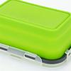 ZLJSHZS es 4Pcs Set Foldable Silicone Food Fruit Salad Storage Food Box Container Dinnerware Conveniently view 4