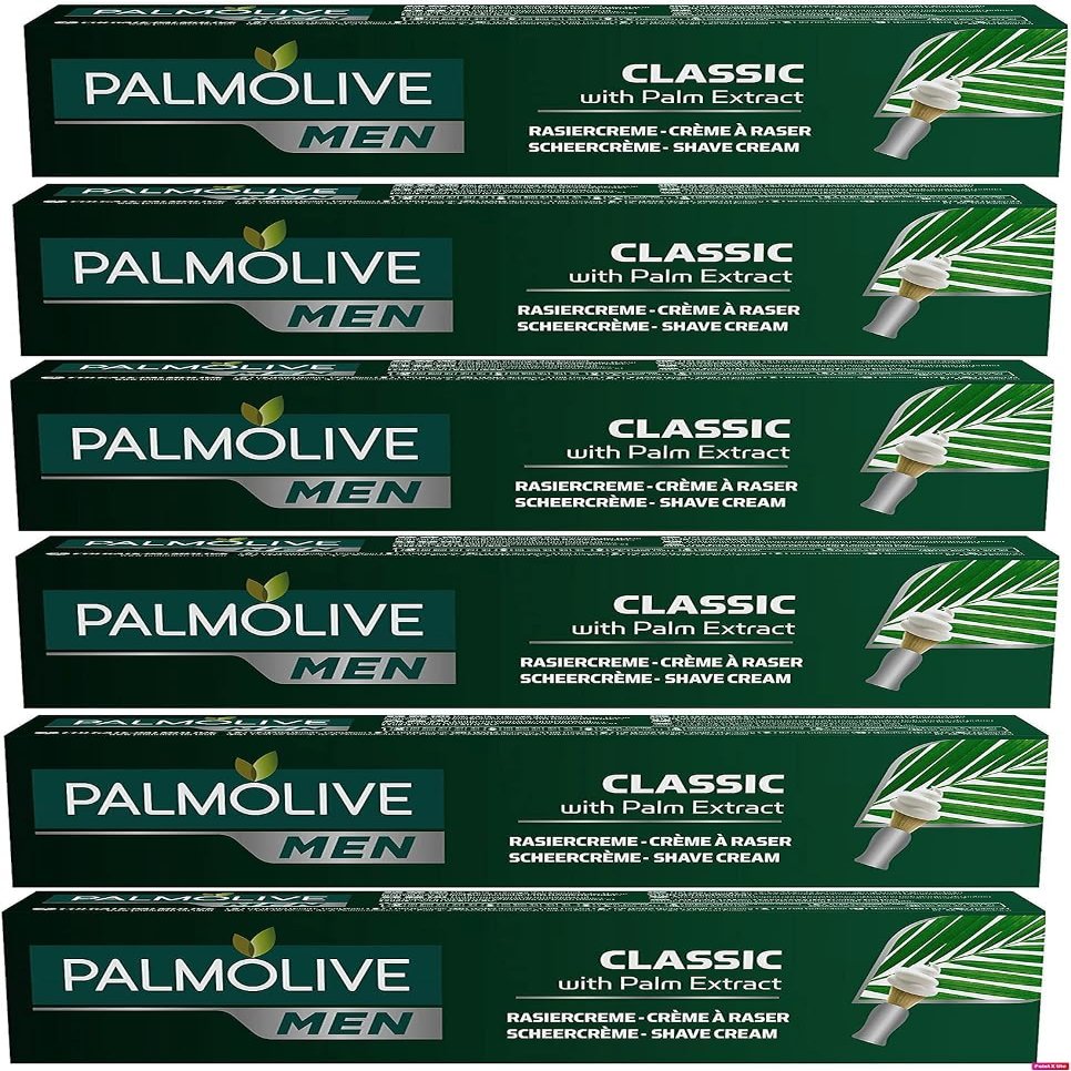Palm-olive Classic Lather Shave Cream 100ml - Pack of 6