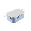 ZLJSHZS Insulated with Spoon Chopsticks Rectangular Microwave Oven with Lid Tableware view 2