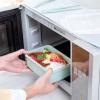 ZLJSHZS Insulated with Spoon Chopsticks Rectangular Microwave Oven with Lid Tableware view 3