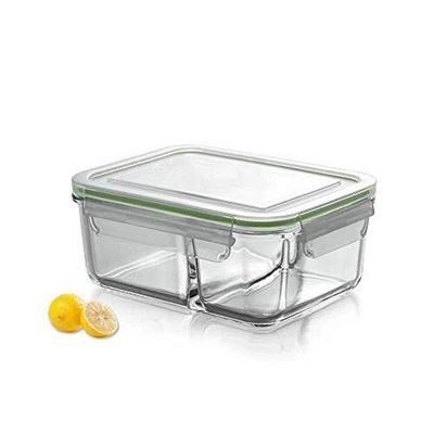 ZLJSHZS es Separated Glass ; Heat Resistant; with Compartment Storage Box; Sealed ; with Lid, Storage, Preservation.