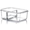 ZLJSHZS es Separated Glass ; Heat Resistant; with Compartment Storage Box; Sealed ; with Lid, Storage, Preservation. view 3