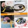 CORHAD 12pcs Graduation Cap Cake Toppers Party Decorations Vibrant Tassels for Graduation Celebrations for and Desserts Exceptional Craftsmanship view 2