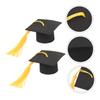 CORHAD 12pcs Graduation Cap Cake Toppers Party Decorations Vibrant Tassels for Graduation Celebrations for and Desserts Exceptional Craftsmanship view 4