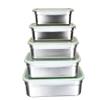 ZLJSHZS es Preservation Box; Sealed Box; Storage Box; Storage Box; Food Grade Material; Large Capacity, Rectangular, with Lid,Bento-Styled Lunch Solution Offers Durable view 1