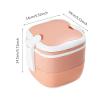 ZLJSHZS Insulation Multi-Layer Square Food Container Fresh-Keeping Camping Supplies view 2