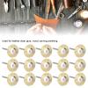 30Pcs Stainless Steel Wire Brushes Wheel Cup Pen Cleaning Brush Set Polishing Attachment Kit for Grinder Tools Mini Wood Carving Rust Paint Removal Polishing Tool (copper wire) view 4