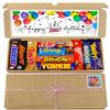 Mega Variety Selection Box Chocolate Hamper | Letter Box Gift | 10 Fullsize Chocolate Bars | Ideal Gifts For Women, Men, Kids (Happy Birthday, Full Size) view 2