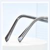 FUQINQINGOZ Anti Blue Light Retro Round Reading Glasses Anti Glare Computer Readers HD Flat Light Mirror Presbyopic Glasses (Color : Black-Transparency, Size : +350) view 4