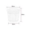 UYDJAKX Sauna Wooden Bucket,Spa, Sauna,Soak,Handmade Massage Bucket Foot Bath,Foot Spa Wash Bucket Feet Bath Basin Tub Present vision Star of Light view 2