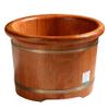 UYDJAKX Sauna Wooden Bucket,Spa, Sauna,Soak,Handmade Massage Bucket Foot Bath,Foot Spa Wash Bucket Feet Bath Basin Tub Present vision Star of Light view 1