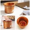 UYDJAKX Sauna Wooden Bucket,Spa, Sauna,Soak,Handmade Massage Bucket Foot Bath,Foot Spa Wash Bucket Feet Bath Basin Tub Present vision Star of Light view 3