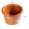 UYDJAKX Sauna Wooden Bucket,Spa, Sauna,Soak,Handmade Massage Bucket Foot Bath,Foot Spa Wash Bucket Feet Bath Basin Tub Present vision Star of Light view 4