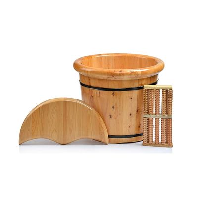 UYDJAKX Sauna Wooden Bucket,Spa, Sauna,Soak,Handmade Massage Bucket Foot Bath,Foot Spa Wash Bucket Feet Bath Basin Tub Present vision Star of Light