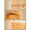UYDJAKX Sauna Wooden Bucket,Spa, Sauna,Soak,Handmade Massage Bucket Foot Bath,Foot Spa Wash Bucket Feet Bath Basin Tub Present vision Star of Light view 2