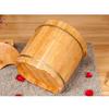 UYDJAKX Sauna Wooden Bucket,Spa, Sauna,Soak,Handmade Massage Bucket Foot Bath,Foot Spa Wash Bucket Feet Bath Basin Tub Present vision Star of Light view 4