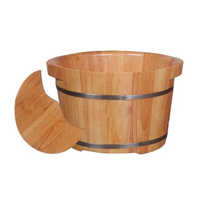 UYDJAKX Sauna Wooden Bucket,Spa, Sauna,Soak,Handmade Massage Bucket Foot Bath,Foot Spa Wash Bucket Feet Bath Basin Tub Present vision Star of Light