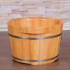 UYDJAKX Sauna Wooden Bucket,Spa, Sauna,Soak,Handmade Massage Bucket Foot Bath,Foot Spa Wash Bucket Feet Bath Basin Tub Present vision Star of Light view 3