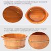 UYDJAKX Sauna Wooden Bucket,Spa, Sauna,Soak,Handmade Massage Bucket Foot Bath,Foot Spa Wash Bucket Feet Bath Basin Tub Present vision Star of Light view 3