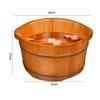 UYDJAKX Sauna Wooden Bucket,Spa, Sauna,Soak,Handmade Massage Bucket Foot Bath,Foot Spa Wash Bucket Feet Bath Basin Tub Present vision Star of Light view 4