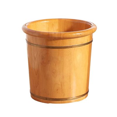 UYDJAKX Sauna Wooden Bucket,Spa, Sauna,Soak,Handmade Massage Bucket Foot Bath,Foot Spa Wash Bucket Feet Bath Basin Tub Present vision Star of Light