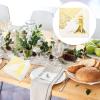 Alipis 60sheets Foil Napkins Wedding Banquet Dinner Party Supplies Gold Paper Napkins for Restaurant Receptions view 3
