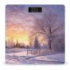 YJWANDL Scale for Body Weight Winter1 Print Weight Scale Digital Scale Body Fat Scale Weight Scale LCD Scale Slim Scale, style view 1