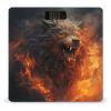 YJWANDL Scale for Body Weight Wild Wolf in The Fire Print Weight Scale Digital Scale Body Fat Scale Weight Scale LCD Scale Slim Scale, style view 1