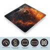 YJWANDL Scale for Body Weight Wild Wolf in The Fire Print Weight Scale Digital Scale Body Fat Scale Weight Scale LCD Scale Slim Scale, style view 3