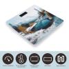 YJWANDL Scale for Body Weight Winter Mountains Snow Scene Print Weight Scale Digital Scale Body Fat Scale Weight Scale LCD Scale Slim Scale, style view 3