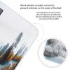 YJWANDL Scale for Body Weight Winter Mountains Snow Scene Print Weight Scale Digital Scale Body Fat Scale Weight Scale LCD Scale Slim Scale, style view 4