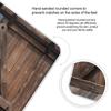 YJWANDL Scale for Body Weight Vintage Wooden Barn Door Print Weight Scale Digital Scale Body Fat Scale Weight Scale LCD Scale Slim Scale, style view 4