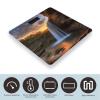 YJWANDL Scale for Body Weight Waterfall at Sunset Print Weight Scale Digital Scale Body Fat Scale Weight Scale LCD Scale Slim Scale, style view 3