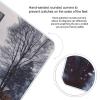 YJWANDL Scale for Body Weight Winter Farmhouse Print Weight Scale Digital Scale Body Fat Scale Weight Scale LCD Scale Slim Scale, style view 4