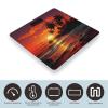YJWANDL Scale for Body Weight Tropical Sunset Print Weight Scale Digital Scale Body Fat Scale Weight Scale LCD Scale Slim Scale, style view 3