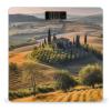 YJWANDL Scale for Body Weight Tuscany Landscape Tree Scenery Farm Print Weight Scale Digital Scale Body Fat Scale Weight Scale LCD Scale Slim Scale, style view 1