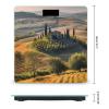 YJWANDL Scale for Body Weight Tuscany Landscape Tree Scenery Farm Print Weight Scale Digital Scale Body Fat Scale Weight Scale LCD Scale Slim Scale, style view 2