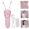 SAKURRDD Hair Removal Device Threading Hair Remover Electric Body Cotton Thread Epilator Leg Shaver/3032(Pink) view 2