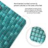 YJWANDL Scale for Body Weight Turquoise Small Dot Tiles Print Weight Scale Digital Scale Body Fat Scale Weight Scale LCD Scale Slim Scale, style view 4